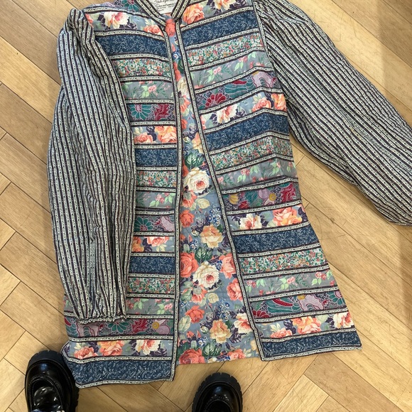Vintage Quilted Coat & Trousers - Picture 9 of 10